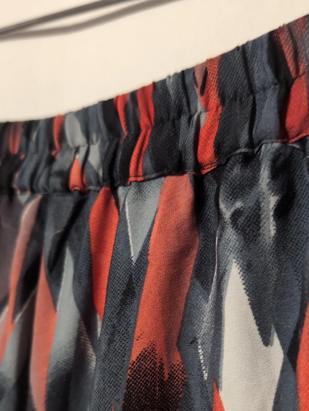 Mix Nouveau Tri-Colored Diamond Pattern Maxi Skirt - Picture 2 of 8
